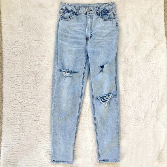 Vanilla Star Mom Lean Jeans - Picture 1 of 10